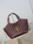 Saint Laurent YSL 858191 ICARE Medium in quilted nappa Wine Red