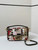 Fendi 8BS017 Mini Baguette canvas bag with FF embroidery 0159BS Red Black