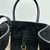 The Row Suede Soft Suede Margaux 10 Bag THR153678 Black