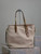YSL 791302 Laurent Shopping Tote Bag Beige