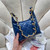 Chanel AS4922 Small Hobo Shiny Lambskin & Gold-Tone Metal Navy Blue