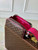 LV M12641 Louis Vuitton Locker Dopp Kit Taurillon Monogram Rose Red