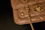 Chanel AP4675 25B  Clutch with chain  Shiny Lambskin Gold-Tone Metal Brown