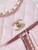 Chanel AS3787 Small Backpack Grained Shiny Calfskin & Gold-Tone Metal Light Pink