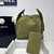 Chanel AS5311 Large Hobo Suede & Gold-Tone Metal Bronze Green