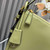 Prada 1BC228 Prada Aimèe Large leather shoulder bag Light Green