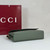 Gucci 857622 Medium Shoulder Bag Leather Green GG
