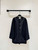 Hermes Women Embroidered hollow double-faced cashmere mid-length coat H33360