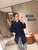 Hermes Women Embroidered hollow double-faced cashmere mid-length coat H33360