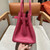 Hermes Birkin Bag Ostrich Leather 30 Fully Handmade H92084