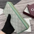 Gucci GG Emblem zip around wallet 819122 green