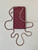 Chanel AP0990 25B Phone Bag Grained Shiny Calfskin Gold-Tone Metal Wine Red