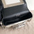 Tom Ford 25116800041 Metallic Silver Python Natalia Chain Shoulder Bag