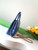Chanel 25C AS4416 Mini Shopping Bag shiny aged Calfskin Blue