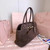 MiuMiu 5BG310 Aventure Suede leather bag Dark Brown