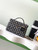 Chanel 25C Vanity with Chain Canvas AP4407 Black &white