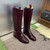 Gucci 805312 Women Boots with slim Horsebit  G77386