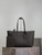 YSL 600281 Shopping Saint Laurent in leather Dark Green