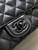 Chanel AS5243 Mini Flap Bag with Top Handle Lambskin & Lacquered Metal Black