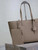 YSL 600281 Shopping Saint Laurent in leather Dark Beige