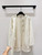 Hermes Women Embroidered hollow double-faced cashmere mid-length coat H33361