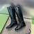 Gucci 805312 Women Boots with slim Horsebit  G77385