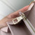 Louis Vuitton LV M27122 Victorine Long Wallet Pearl powder Monogram Empreinte