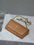 YSL 742579 GABY Chain bag in lambskin Brown