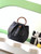 Chanel 26C AS6010 Hobo Lambskin Turtoise-Shell Effect Plexi & Gold-Tone Metal Black