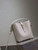 YSL 765870 LE 37 Mini in Lambskin leather White