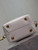 YSL 765870 LE 37 Mini in Lambskin leather White
