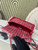 Chanel A01112 25C Flap Classic 11.12 Handbag Tweed and gold metallic Red