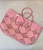 Chanel AS4576 25SS Shopping Bag Pink Raffia