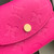 LV M14086 Louis Vuitton LV x TM Rosalie Coin Purse Rose Red