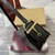 Gucci 860787 Gucci Half Horsebit Medium Shoulder Bag Black