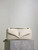 YSL 800916 CALYPSO medium in grained lambskin White