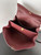 Balenciaga 7897722 Rodeo Handbag Medium in Red smooth calfskin Gold