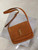 YSL 633151 Niki Baby Chain Bag Suede leather Brown