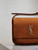 YSL 633151 Niki Baby Chain Bag Suede leather Brown