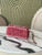 Chanel 25C Mini Flap bag Tweed and gold metallic A69900 Red