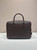 Prada 2VE027 Leather work bag Sienna