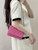 Chanel AP4241 Classic Wallet On Chain Calfskin Rose Pink