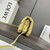 Loewe Puffer Goya Bag in Pleated Shiny Nappa  A896P41X148752 Yellow