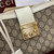 Gucci 838992 Padlock medium top handle bag beige and White GG fabric
