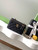 Chanel AP3940 25B Long Vanity with Chain  Calfskin Gold-Tone Meta Black