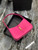 YSL LE5À7 657228 Hobo Bag In Smooth Leather Rose Red