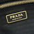 Prada 1BA433 Large Leather Handbag Red Brown