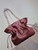 YSL 809824 JAMIE 4.3 Large SHOPPING in lambskin Red