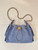 Chanel AS5631 Mini Hobo Suede & Gold-Tone Metal Haze Blue