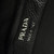 Prada 1BA349 Mini leather handbag Black Silver